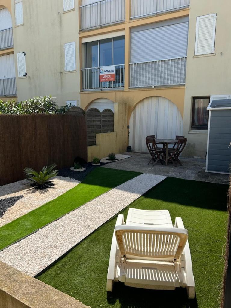 Appartement T2 Avec Son Rez De Jardin De 40 M2 5 Couchages 250M De La Plage Et 15Km De L'Arena Narbonne-Plage Εξωτερικό φωτογραφία